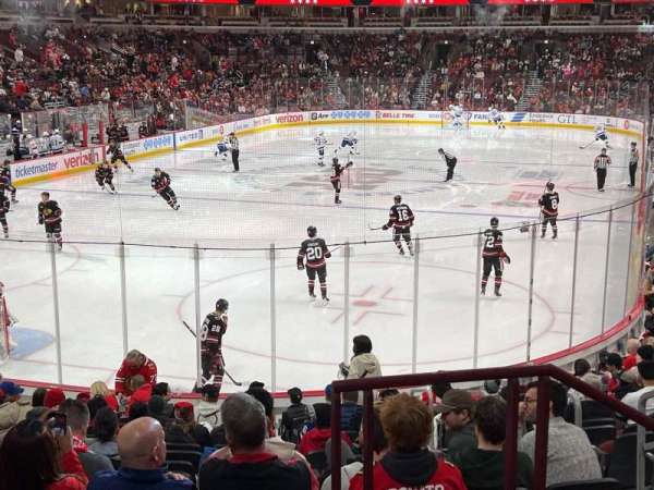 United Center, section: 116, row: 17, seat: 3
