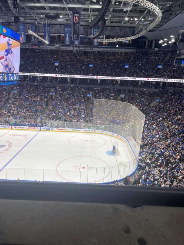 Scotiabank Arena, section: 307, row: 1, seat: 19