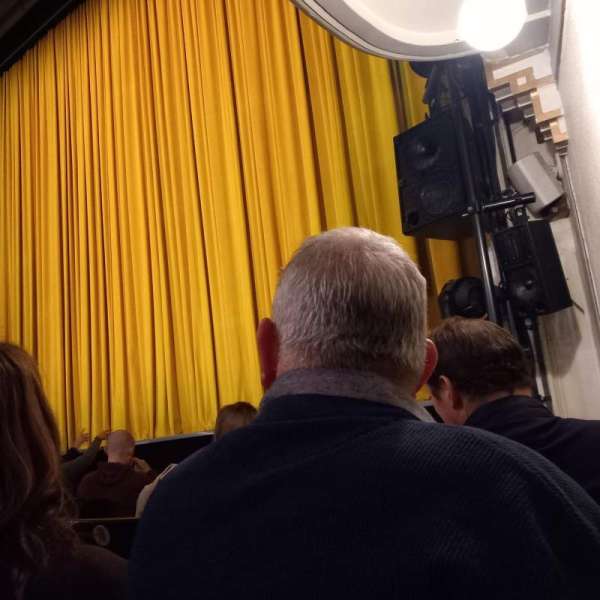 Fortune Theatre, section: Stalls, row: D, seat: 19