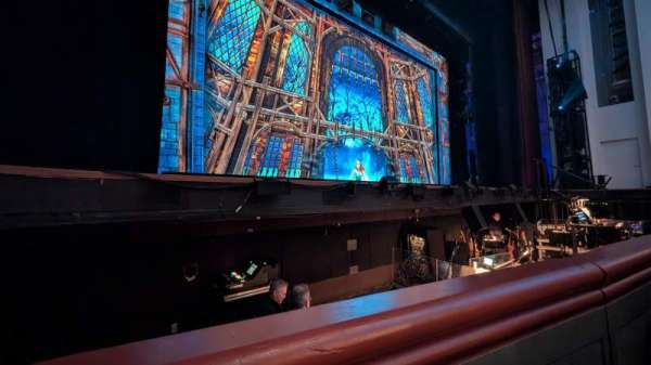 Belk theater, section: Orchestra Front L, row: AA, seat: 203