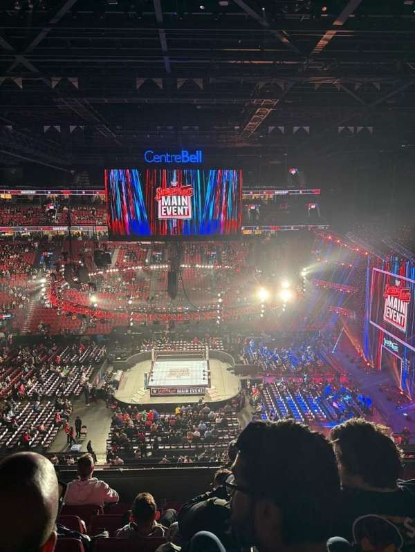 Centre Bell, section: 213, row: F, seat: 4