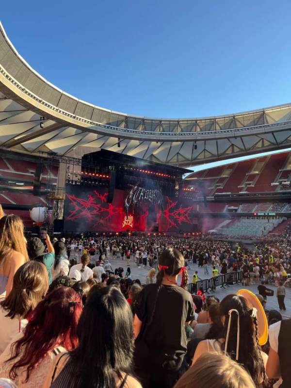 Estadio Metropolitano, Madrid, section: 121, row: 15, seat: 14