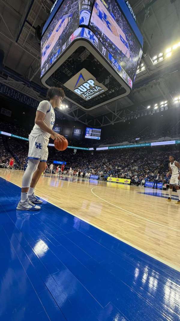 Rupp Arena, section: Floor 13, row: AAA, seat: 13