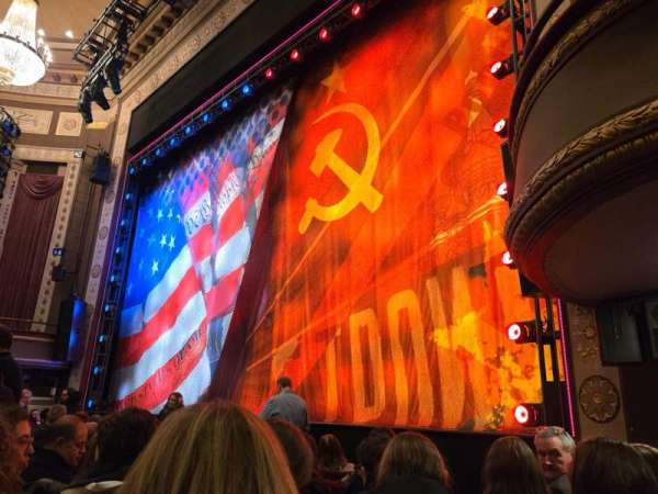 Imperial Theatre, section: Orchestra R, row: E, seat: 16