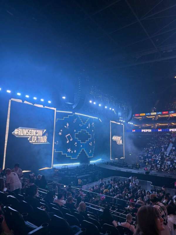 The O2, London, section: 102, row: Q, seat: 51