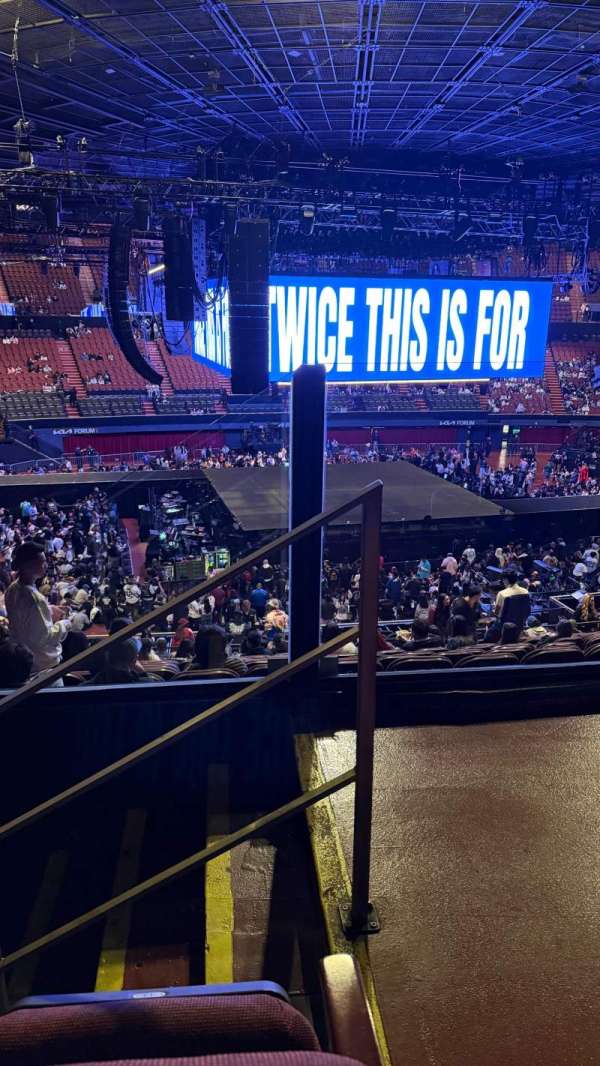 Kia Forum, section: 225, row: 3, seat: 13