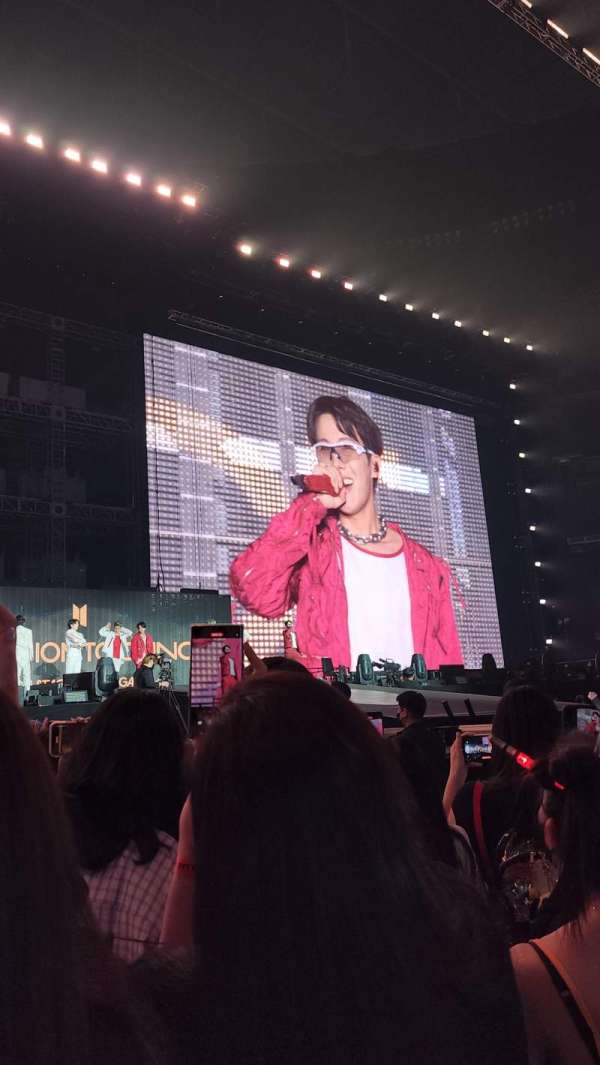 Allegiant Stadium, section: Floor A4, row: 10, seat: 7