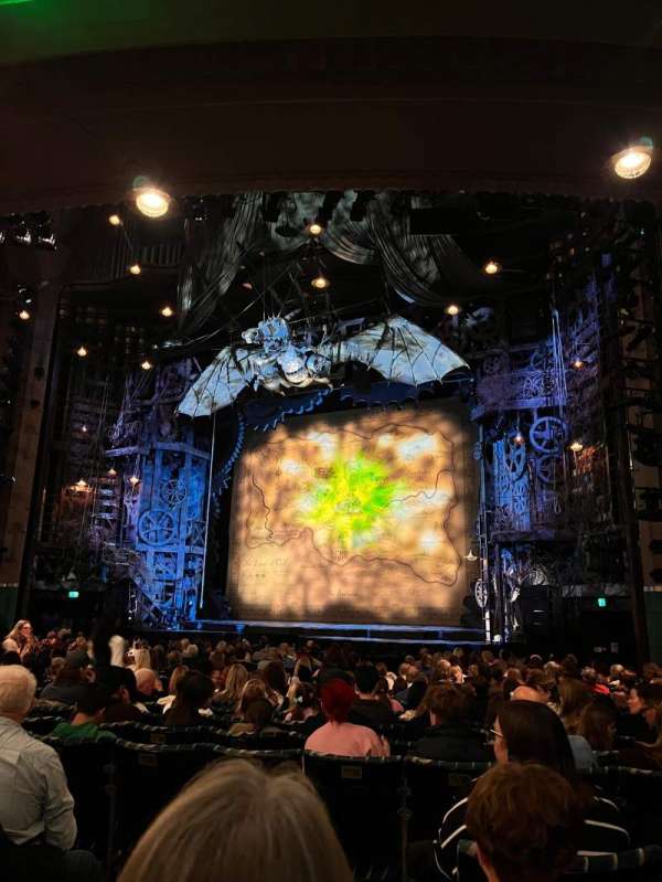 Apollo Victoria Theatre, section: Stalls, row: T, seat: 8