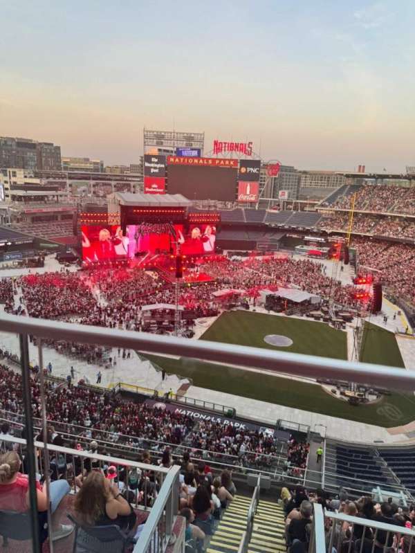 Nationals Park, section: 409, row: A, seat: 10