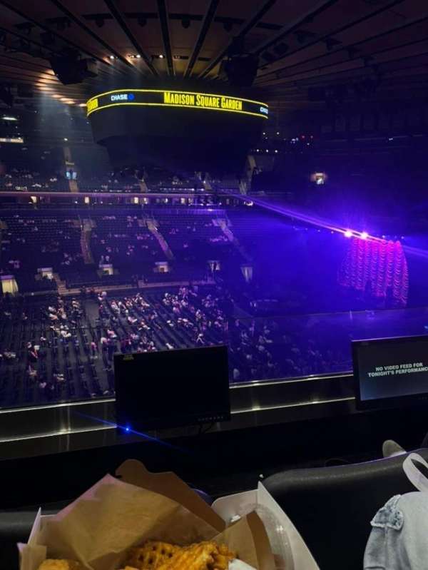 Madison Square Garden, section: 210, row: 2, seat: 12