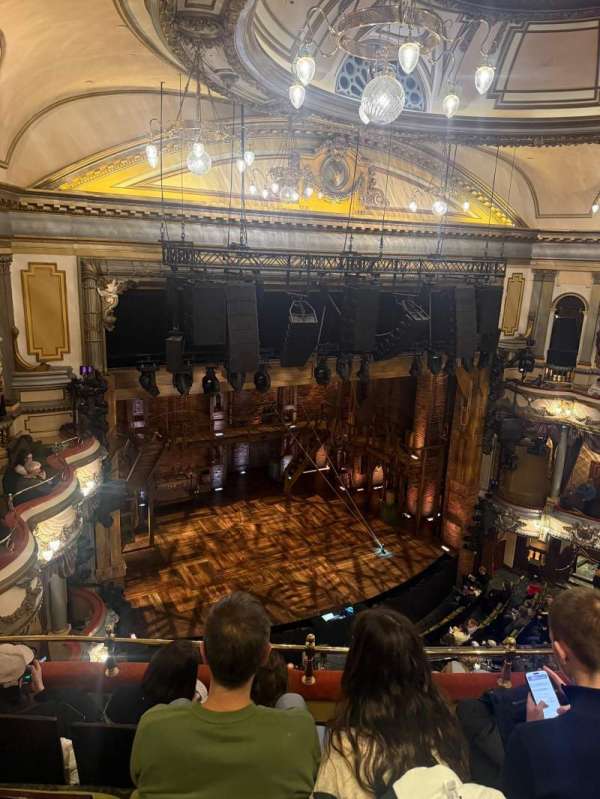 Victoria Palace Theatre, section: Grand Circle, row: D, seat: 36