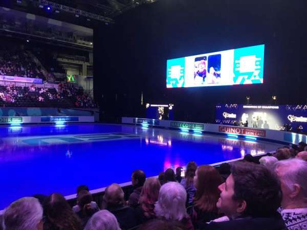 Utilita Arena Sheffield, section: 118, row: F, seat: 1