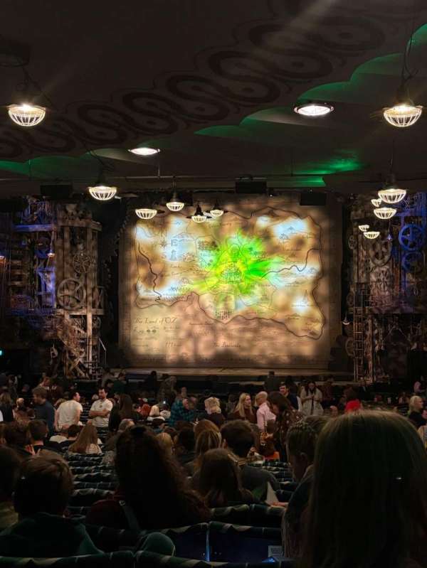 Apollo Victoria Theatre, section: Stalls, row: ZJ, seat: 12