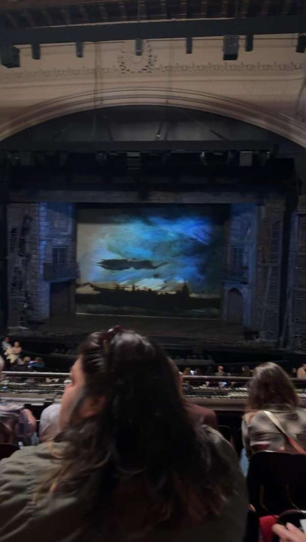 Orpheum Theatre, San Francisco, section: Mezzanine RC, row: E, seat: 112