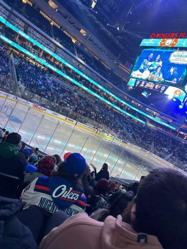 Rogers Place, section: 107, row: 14, seat: 7