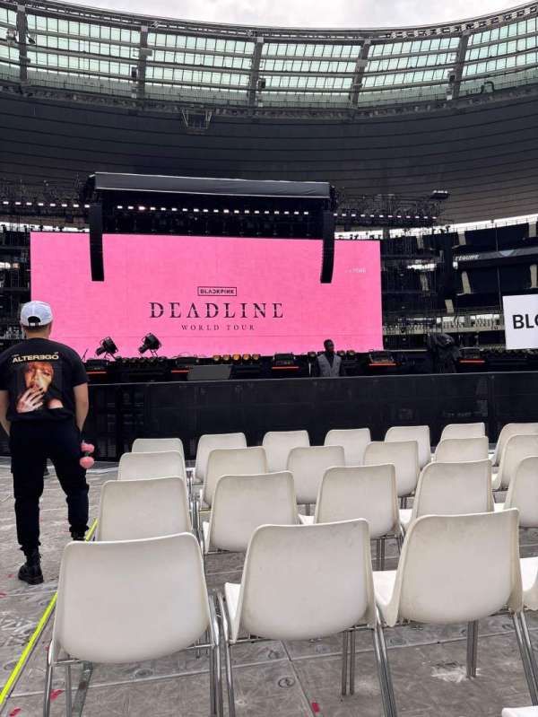 Stade de France, section: P24, row: 6, seat: 1