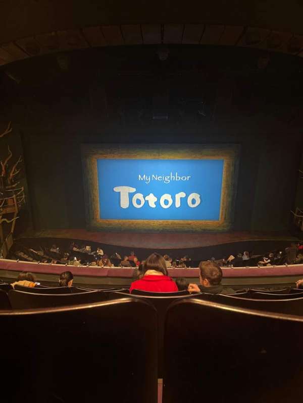 Gillian Lynne Theatre, section: Circle, row: E, seat: 44