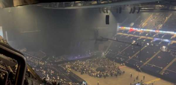 The O2, London, section: 407, row: R, seat: 614