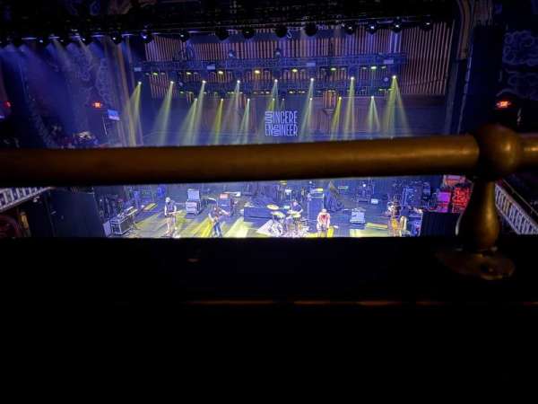 The Tabernacle, section: 301, row: A, seat: 2