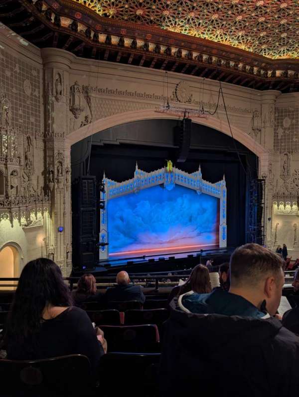 Orpheum Theatre, San Francisco, section: Mezzanine L, row: F, seat: 9