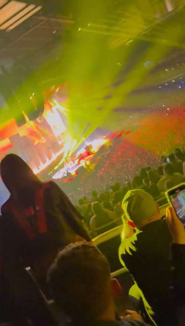 3Arena, Dublin, section: H, row: 35, seat: 18