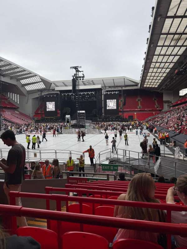 Anfield, section: 107, row: 17, seat: 40
