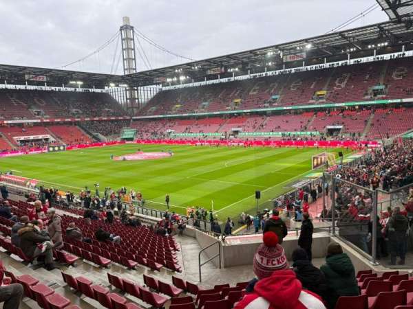 RheinEnergieStadion, section: W1, row: 22, seat: 10