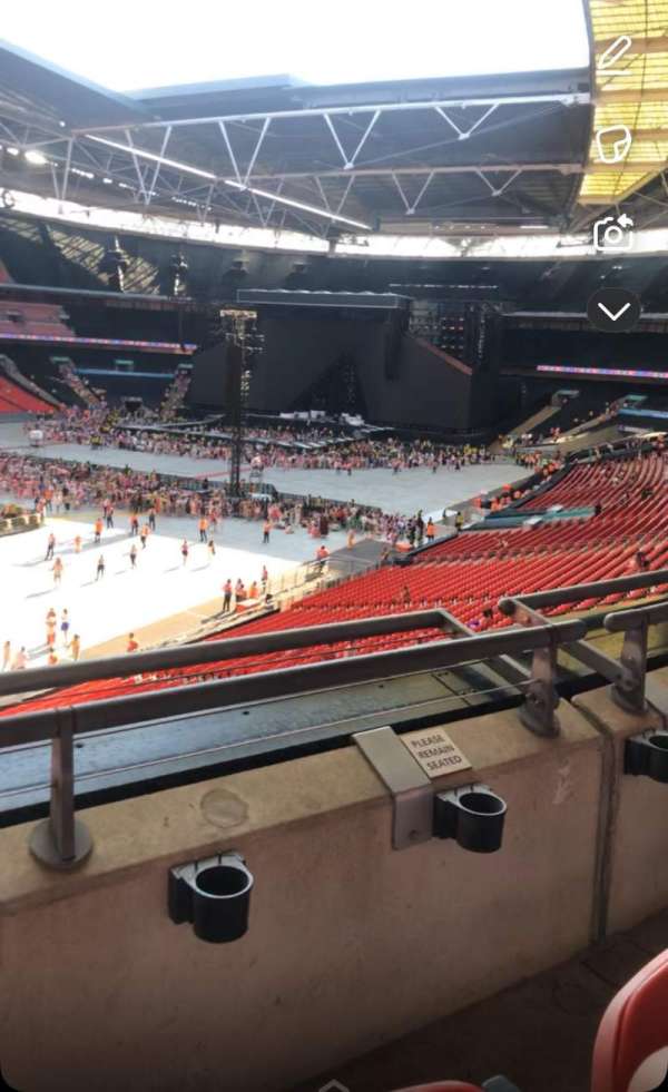 Wembley Stadium, section: 206, row: 2, seat: 128