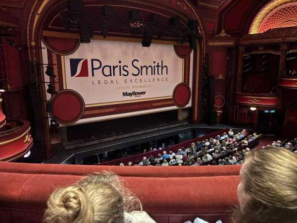 mayflower theatre, section: Dress Circle, row: B, seat: 38