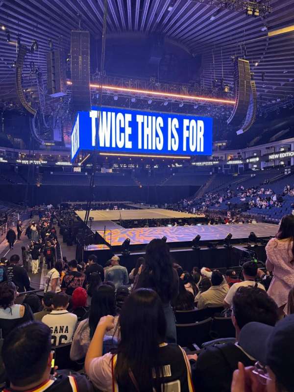 Oakland Arena, section: 108, row: 10, seat: 18