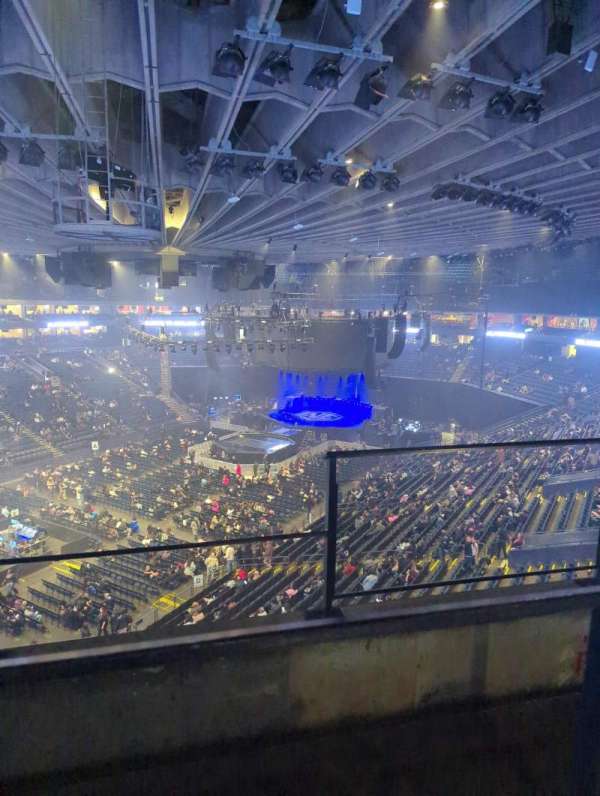 Oakland Arena, section: 205, row: 1, seat: 2