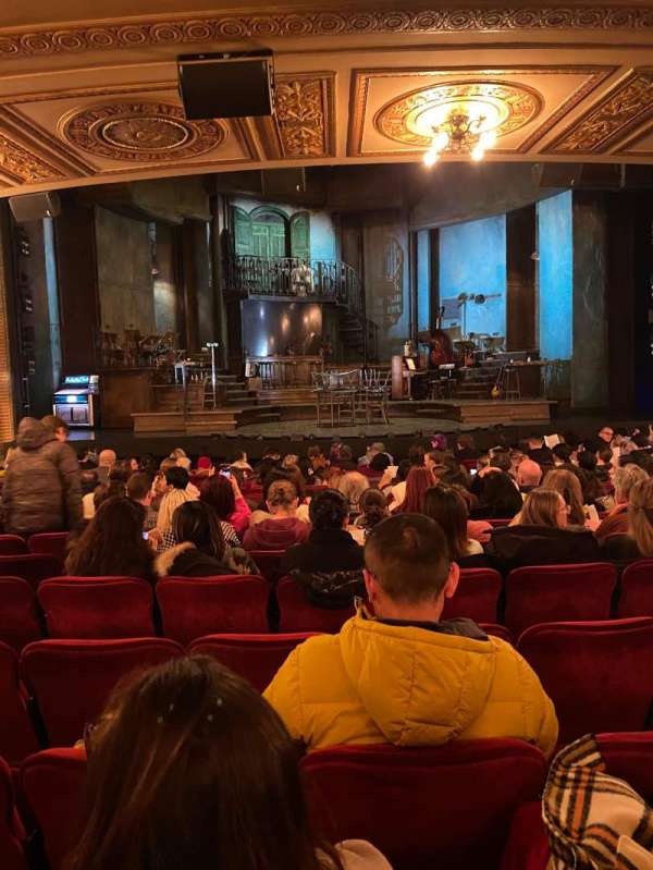 Walter Kerr Theatre, section: Orchestra C, row: R, seat: 109