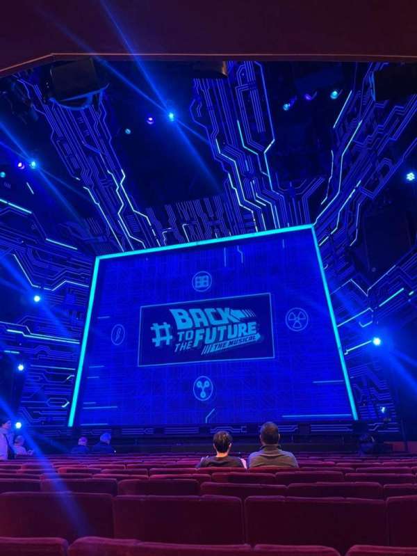 Adelphi Theatre, section: Stalls, row: M, seat: 11