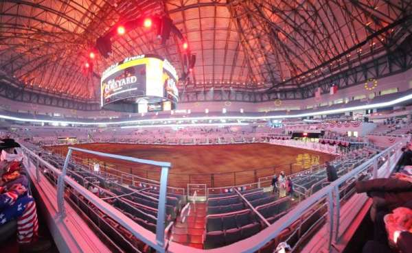 Dickies Arena, section: 105, row: 15, seat: 16