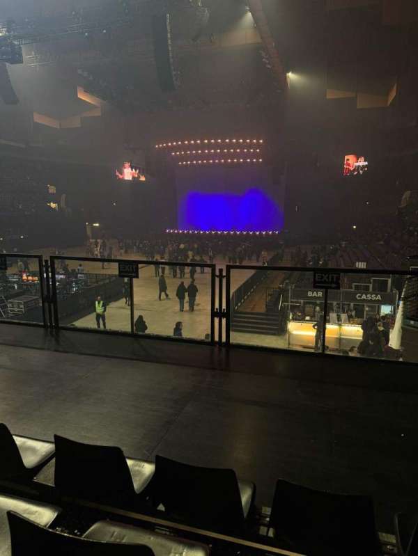 Unipol Arena, section: Gradinata Frontale, row: 3, seat: 8