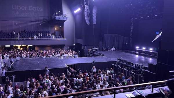Uber Eats Music Hall, section: 205, row: 3, seat: 18