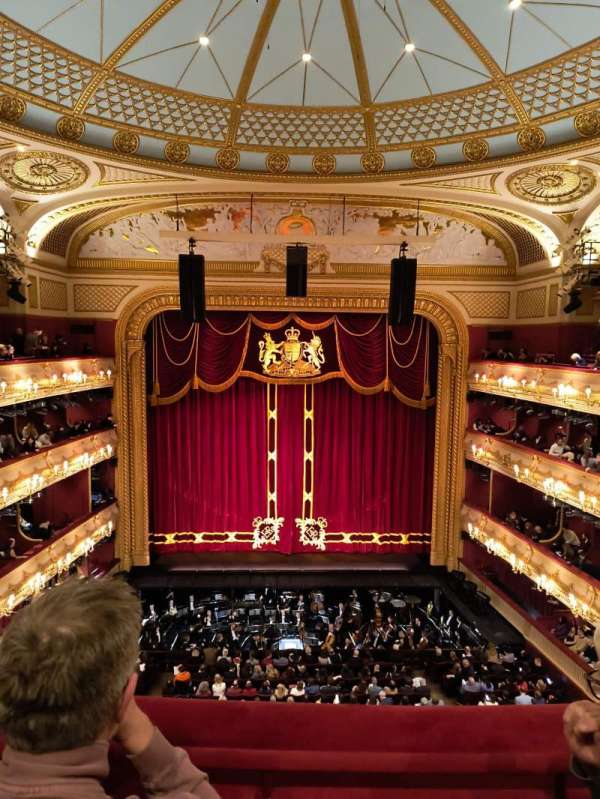 Royal Opera House, section: Amphiteatre, row: B, seat: 56