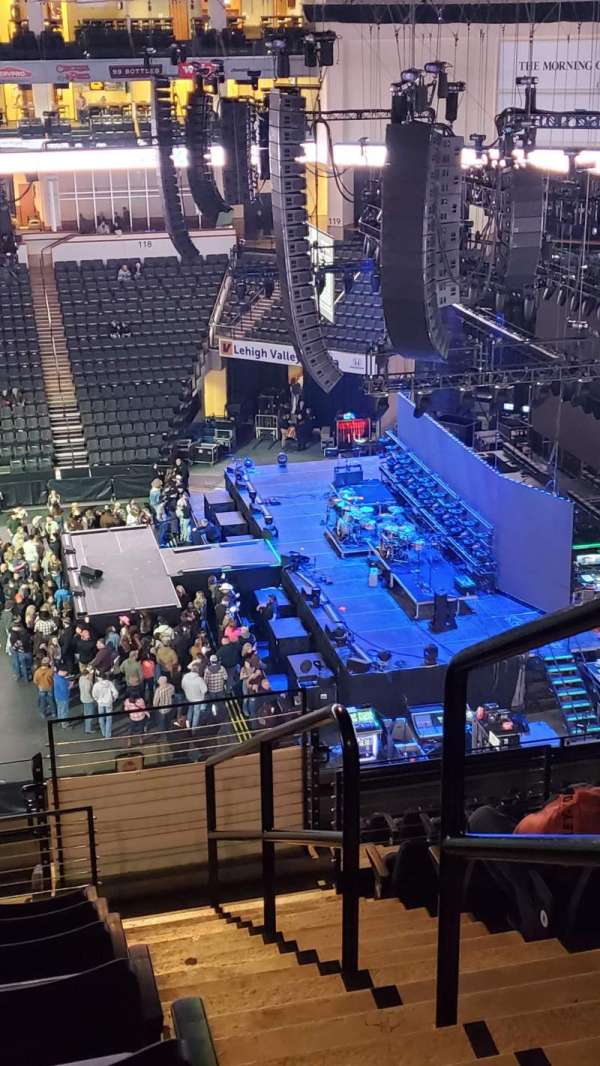 PPL Center, section: 203, row: 12, seat: 1-2