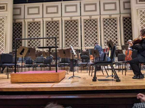 Cincinnati Music Hall, section: Orchestra 2, row: C, seat: 212