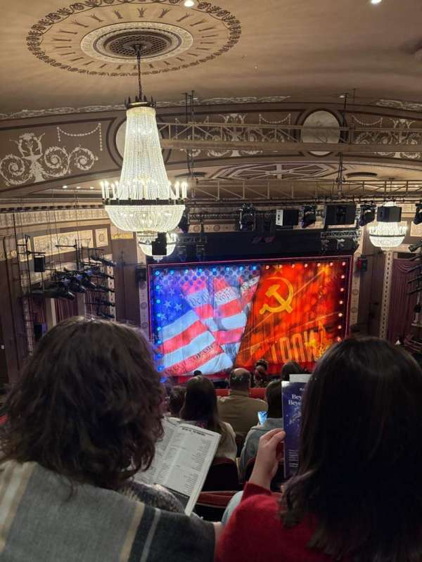 Imperial Theatre, section: Rear Mezzanine LC, row: G, seat: 206