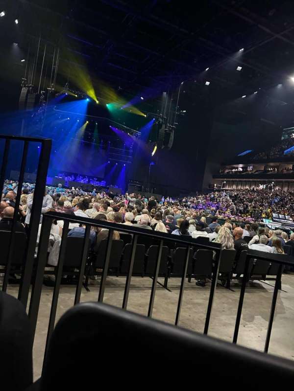 Co-op Place, section: 106, row: 1, seat: 2