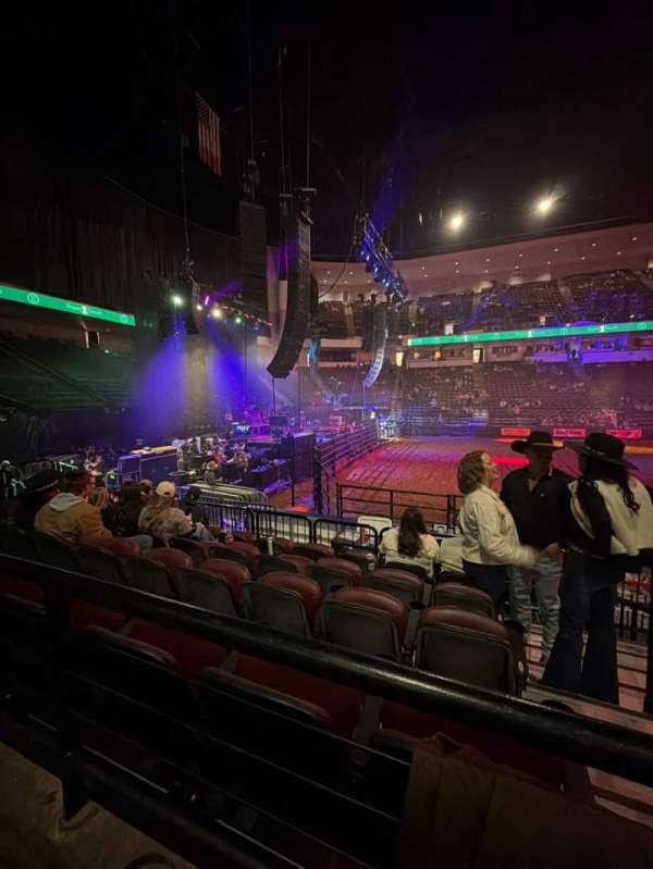Brookshire Grocery Arena, section: 105, row: H, seat: 1 & 2