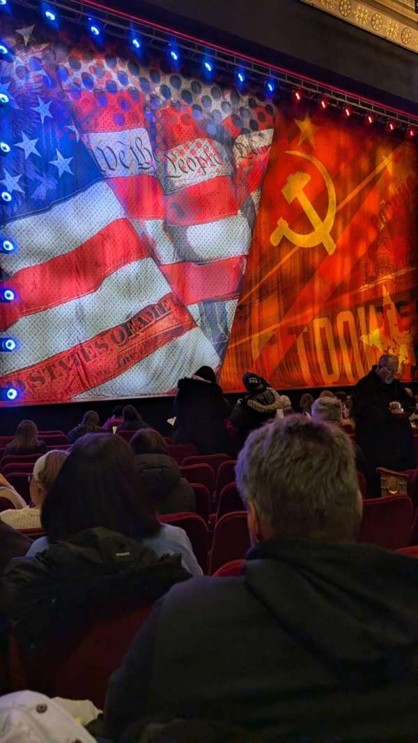 Imperial Theatre, section: Orchestra L, row: J, seat: 11