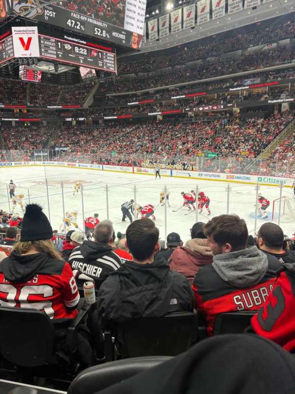 Prudential Center, section: 22, row: 12, seat: 3