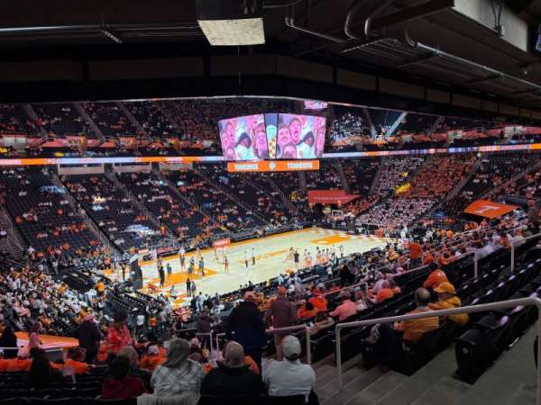 Thompson-Boling Arena, section: 109, row: 29, seat: 4