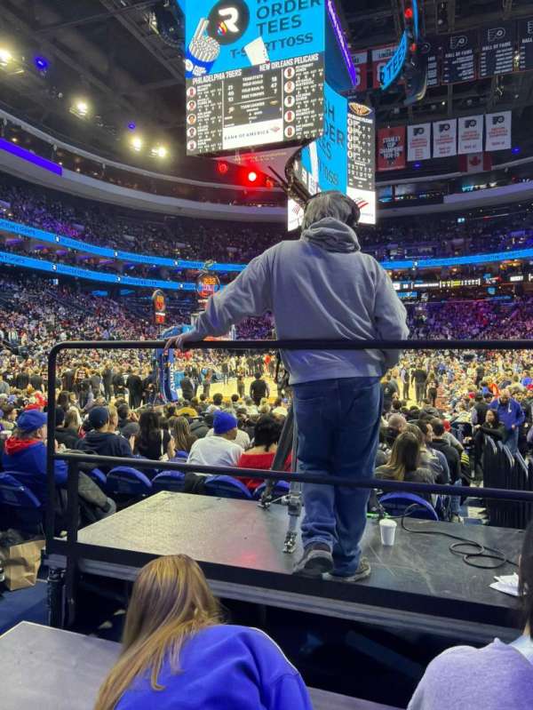 Xfinity Mobile Arena, section: 108, row: 2, seat: 8