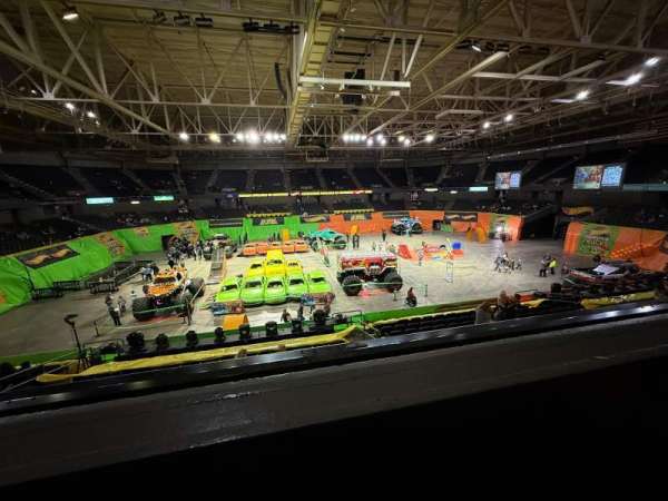 Charleston Civic Center Coliseum, section: 232, row: A, seat: 3