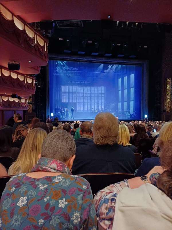 Prince Edward Theatre, section: Stalls, row: V, seat: 25