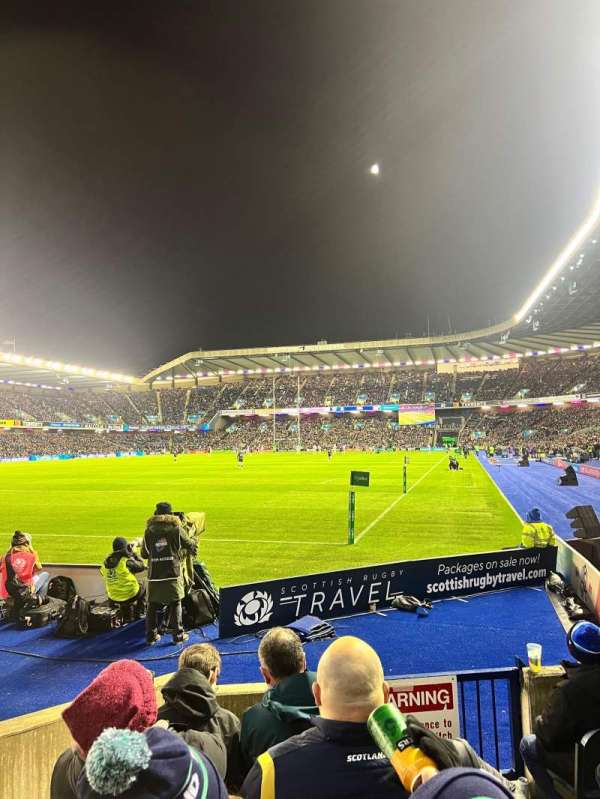Murrayfield Stadium, section: W35, row: F, seat: 16