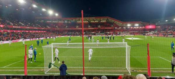 City Ground, section: T8, row: J, seat: 82